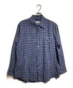 OUR LEGACYアワーレガシー）の古着「ABOVE SHIRT」｜ブルー