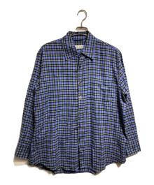 OUR LEGACY（アワーレガシー）の古着「ABOVE SHIRT」｜ブルー