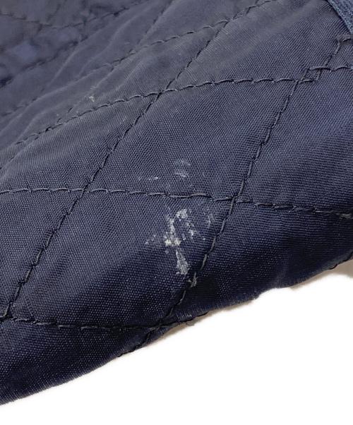 COMME des GARCONS（コムデギャルソン）COMME des GARCONS (コムデギャルソン) 80’Sキルティングレイヤードジャケット/80s Quilted Layered Jacket ネイビー サイズ:Mの古着・服飾アイテム