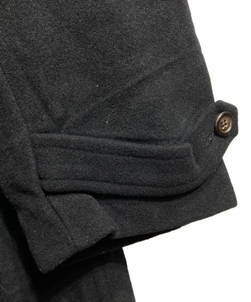 COMME des GARCONS HOMME（コムデギャルソン オム）COMME des GARCONS HOMME (コムデギャルソン オム) 80’S ウールロングコート/80s wool long coat ブラック サイズ:Freeの古着・服飾アイテム
