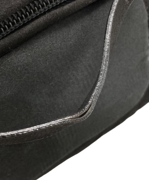 PRADA（プラダ）PRADA (プラダ) スエードハンドバッグ/Suede handbag ブラック(NERO)の古着・服飾アイテム