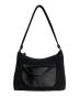 PRADA (プラダ) スエードハンドバッグ/Suede handbag ブラック(NERO)：32000円