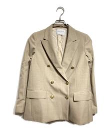 UNITED ARROWS TOKYO（ユナイテッドアローズトウキョウ）の古着「6B ダブルブレスト ブレザー/ジャケット/ 6-button double-breasted blazer/jacket」｜ブラウン