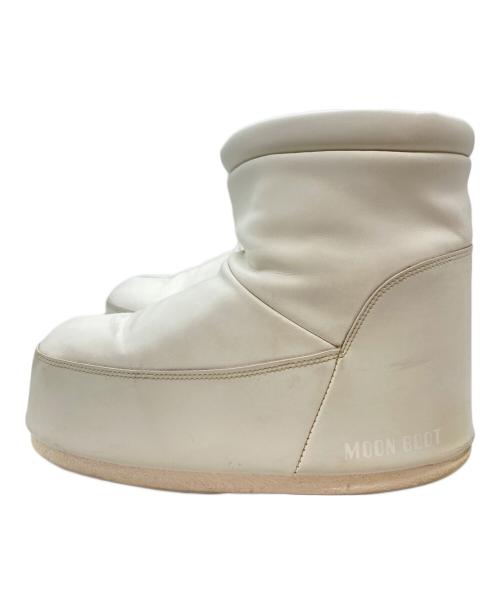 MOON BOOT（ムーンブーツ）MOON BOOT (ムーンブーツ) Icon Low Rubber Boot/アイコン・ロー・ラバーブーツ ホワイト サイズ:42/44の古着・服飾アイテム