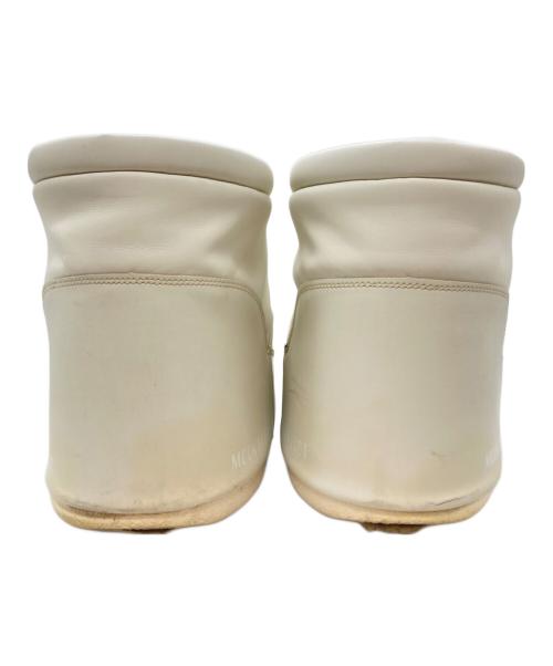 MOON BOOT（ムーンブーツ）MOON BOOT (ムーンブーツ) Icon Low Rubber Boot/アイコン・ロー・ラバーブーツ ホワイト サイズ:42/44の古着・服飾アイテム