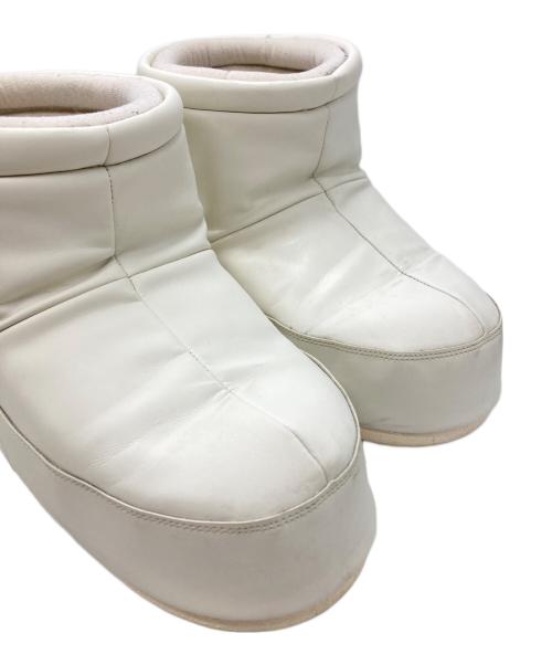MOON BOOT（ムーンブーツ）MOON BOOT (ムーンブーツ) Icon Low Rubber Boot/アイコン・ロー・ラバーブーツ ホワイト サイズ:42/44の古着・服飾アイテム