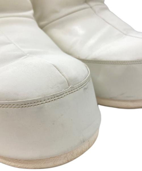 MOON BOOT（ムーンブーツ）MOON BOOT (ムーンブーツ) Icon Low Rubber Boot/アイコン・ロー・ラバーブーツ ホワイト サイズ:42/44の古着・服飾アイテム