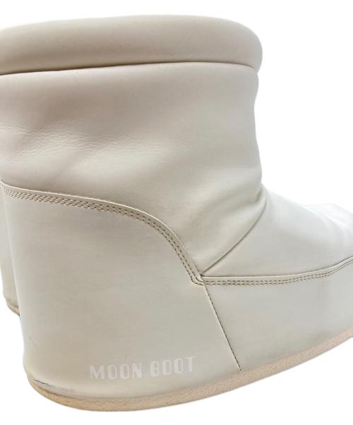 MOON BOOT（ムーンブーツ）MOON BOOT (ムーンブーツ) Icon Low Rubber Boot/アイコン・ロー・ラバーブーツ ホワイト サイズ:42/44の古着・服飾アイテム