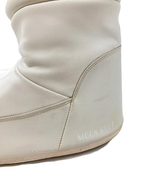 MOON BOOT（ムーンブーツ）MOON BOOT (ムーンブーツ) Icon Low Rubber Boot/アイコン・ロー・ラバーブーツ ホワイト サイズ:42/44の古着・服飾アイテム