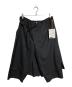 GROUND Y（グラウンドワイ）の古着「WOOL POLYESTER GABARDINE WRAP PANTS TYPE 1/ウールポリエステルギャバジン ラップパンツ TYPE 1」｜ブラック