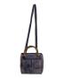 GUCCI (グッチ) 2WAYバンブーミニバッグ/Bamboo Mini Bag ネイビー：18000円