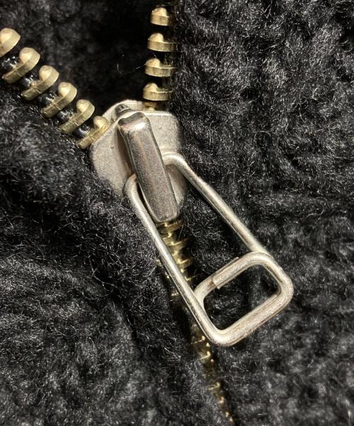 BATONER（バトナ―）BATONER (バトナ―) STEVEN ALAN (スティーブンアラン) ショールカラージップカーディガン/ Shawl-Collar Zip-Up Cardigan ブラック サイズ:4の古着・服飾アイテム