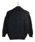 BATONER (バトナ―) STEVEN ALAN (スティーブンアラン) ショールカラージップカーディガン/ Shawl-Collar Zip-Up Cardigan ブラック サイズ:4：18000円