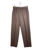 UNUSEDアンユーズド）の古着「Loro Piana Slacks/ロロ・ピアーナスラックス」｜ブラウン