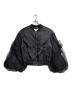 Chika Kisada（チカ キサダ）の古着「TULLE BLOUSON MA-1/チュールブルゾンMA-1」｜ブラック