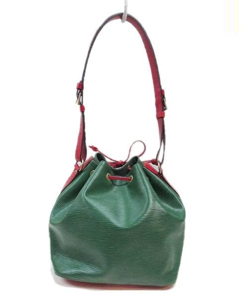 LOUIS VUITTON（ルイ ヴィトン）LOUIS VUITTON (ルイヴィトン) プチノエ レッド×グリーン サイズ:- エピ M44147 AR1914の古着・服飾アイテム