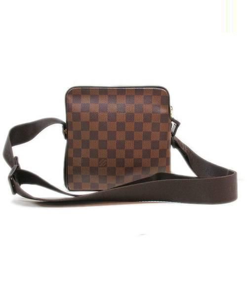 LOUIS VUITTON（ルイ ヴィトン）LOUIS VUITTON (ルイヴィトン) オラフPM ブラウン サイズ:PM ダミエ N41442 MI3048 オラフPMの古着・服飾アイテム