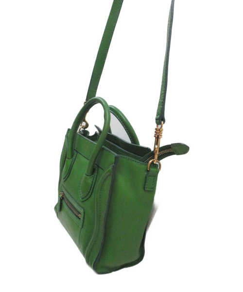 CELINE（セリーヌ）CELINE (セリーヌ) バッグ グリーン S-ZP-1120の古着・服飾アイテム