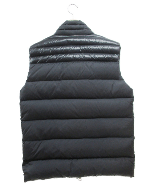 MONCLER（モンクレール）MONCLER (モンクレール) ダウンベスト ブラック サイズ:4の古着・服飾アイテム