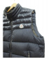 中古・古着 MONCLER (モンクレール) ダウンベスト ブラック サイズ:4：49800円