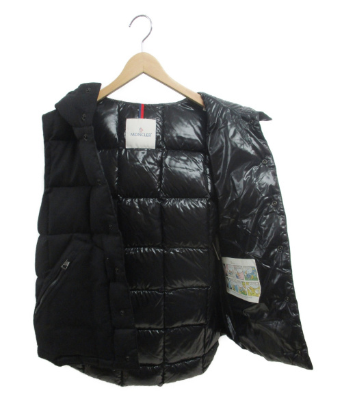 MONCLER（モンクレール）MONCLER (モンクレール) CHARTR GILET ブラック サイズ:2の古着・服飾アイテム