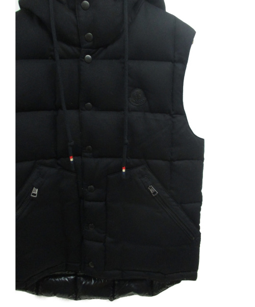MONCLER（モンクレール）MONCLER (モンクレール) CHARTR GILET ブラック サイズ:2の古着・服飾アイテム