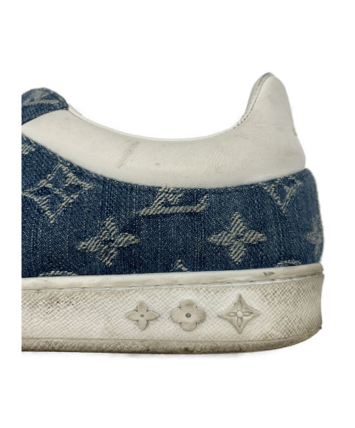 LOUIS VUITTON（ルイ ヴィトン）LOUIS VUITTON (ルイヴィトン) ルクセンブルクデニムスニーカー ネイビー サイズ:7の古着・服飾アイテム