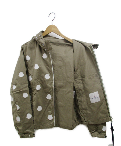 MONCLER（モンクレール）MONCLER (モンクレール) JEHAN HOODED JACKET ベージュの古着・服飾アイテム