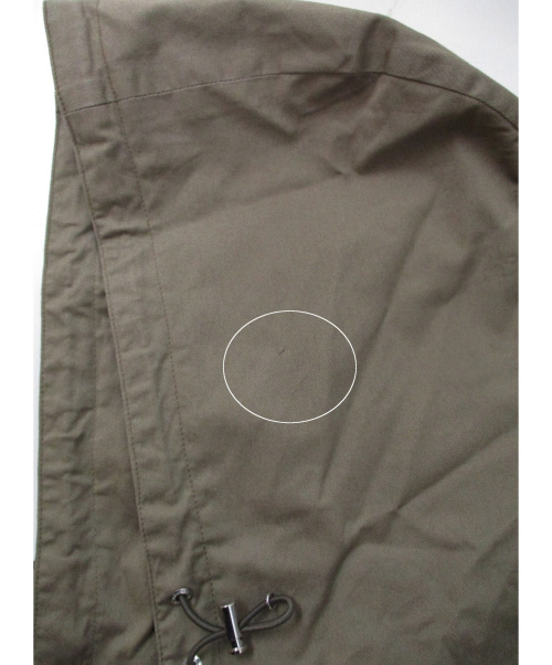 MONCLER（モンクレール）MONCLER (モンクレール) JEHAN HOODED JACKET ベージュの古着・服飾アイテム