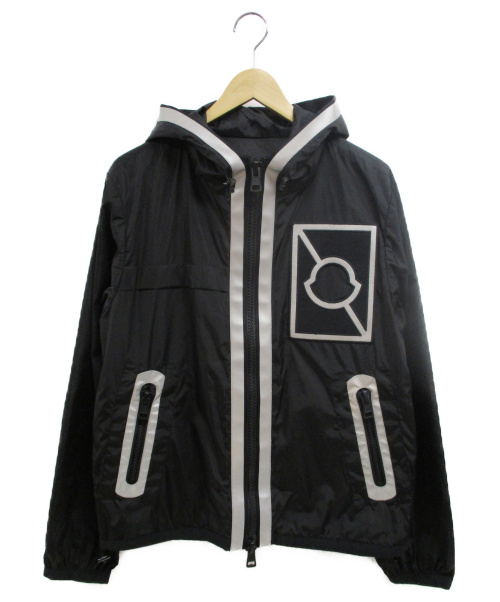 MONCLER（モンクレール）MONCLER (モンクレール) GAUSSウインドブレイカーパーカー ブラック サイズ:1の古着・服飾アイテム