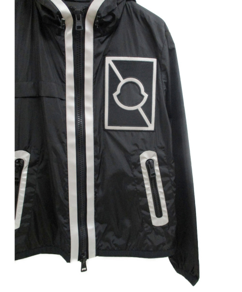 MONCLER（モンクレール）MONCLER (モンクレール) GAUSSウインドブレイカーパーカー ブラック サイズ:1の古着・服飾アイテム