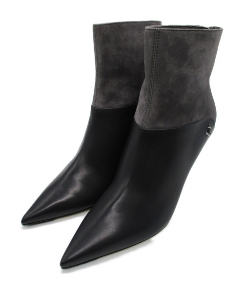JIMMY CHOO（ジミーチュウ）JIMMY CHOO (ジミーチュウ) ブーツ グレー サイズ:371/2の古着・服飾アイテム