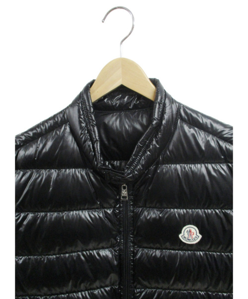 MONCLER（モンクレール）MONCLER (モンクレール) ダウンベスト ブラック サイズ:4の古着・服飾アイテム