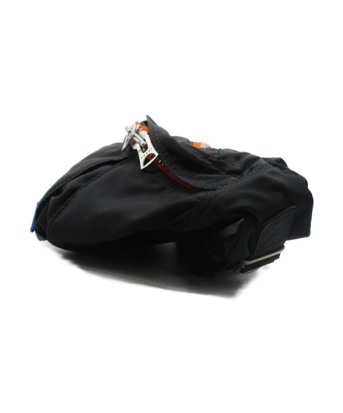 sacai（サカイ）sacai × PORTER (サカイ × ポーター) Nylon Waist Bag ブラック サイズ:OSの古着・服飾アイテム