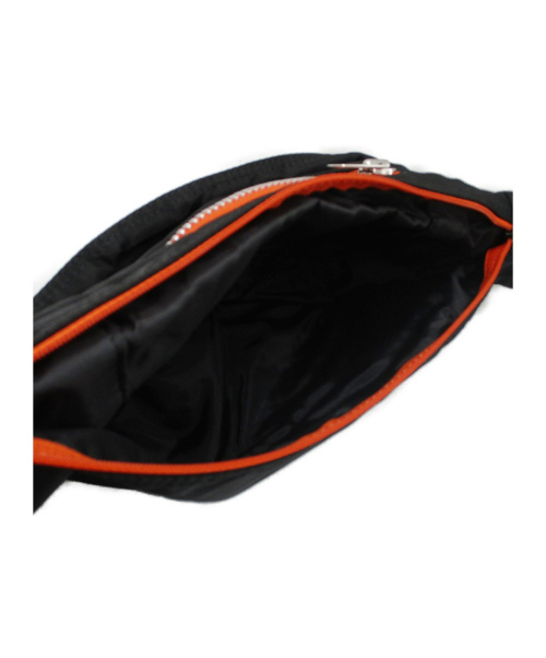 sacai（サカイ）sacai × PORTER (サカイ × ポーター) Nylon Waist Bag ブラック サイズ:OSの古着・服飾アイテム