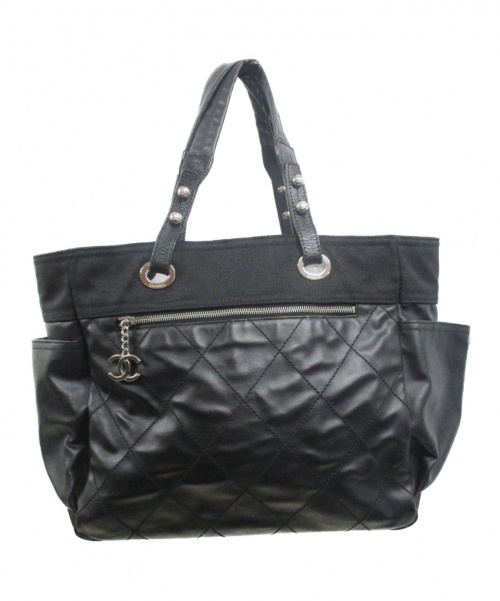 CHANEL（シャネル）CHANEL (シャネル) パリビアリッツＧＭ ブラック サイズ:無表記 11950508の古着・服飾アイテム