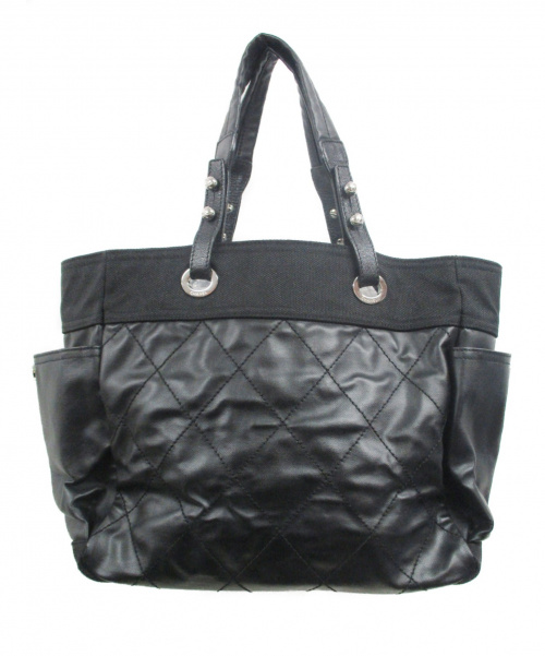 CHANEL（シャネル）CHANEL (シャネル) パリビアリッツＧＭ ブラック サイズ:無表記 11950508の古着・服飾アイテム