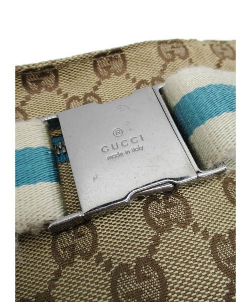 GUCCI（グッチ）GUCCI (グッチ) ボディバッグ/ウエストバッグ ブラウン 23566 002123の古着・服飾アイテム