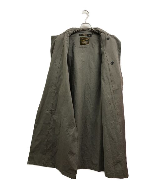 EGO TRIPPING（エゴ トリッピング）EGO TRIPPING (エゴ トリッピング) 50DOUBLE BUTTON SHOPCOAT グレー サイズ:48の古着・服飾アイテム