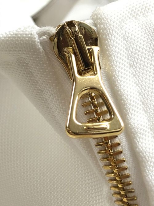 GUCCI（グッチ）GUCCI (グッチ) 22SSインターロッキングG付ナイロンベスト ホワイト サイズ:46の古着・服飾アイテム