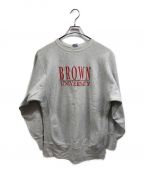 Champion REVERSE WEAVEチャンピオン リバース ウィーブ）の古着「90’sカレッジロゴスウェット」｜グレー