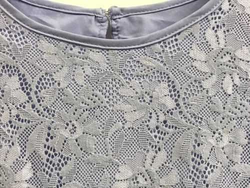 eimy istoire（エイミーイストワール）eimy istoire (エイミーイストワール) レースセミマーメイドワンピース ブルー サイズ:Sの古着・服飾アイテム