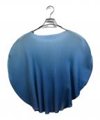 PLEATS PLEASEプリーツプリーズ）の古着「サークル バルーン カットソー」｜ブルー