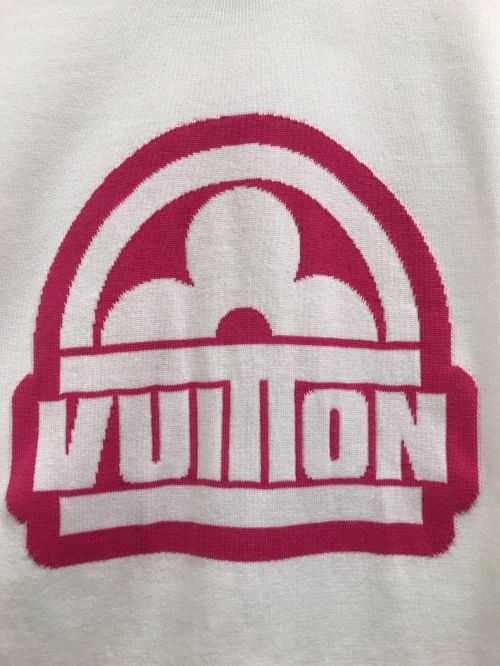 LOUIS VUITTON（ルイ ヴィトン）LOUIS VUITTON (ルイ ヴィトン) 23AWコットンショートスリーブクルーネック ホワイト サイズ:Sの古着・服飾アイテム