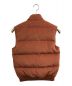 VALSTAR (ヴァルスター) ウールカシミア中綿ベスト ブラウン サイズ:42：4000円