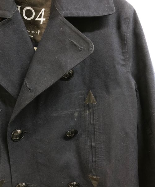 MACKINTOSH（マッキントッシュ）MACKINTOSH (マッキントッシュ) FOX BROTHERS (フォックスブラザーズ) ゴム引きコート ネイビー サイズ:38の古着・服飾アイテム