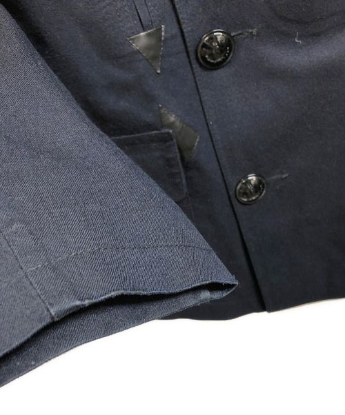 MACKINTOSH（マッキントッシュ）MACKINTOSH (マッキントッシュ) FOX BROTHERS (フォックスブラザーズ) ゴム引きコート ネイビー サイズ:38の古着・服飾アイテム