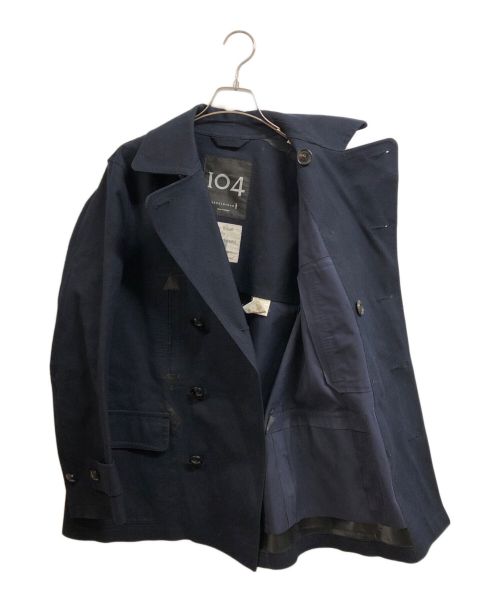 MACKINTOSH（マッキントッシュ）MACKINTOSH (マッキントッシュ) FOX BROTHERS (フォックスブラザーズ) ゴム引きコート ネイビー サイズ:38の古着・服飾アイテム