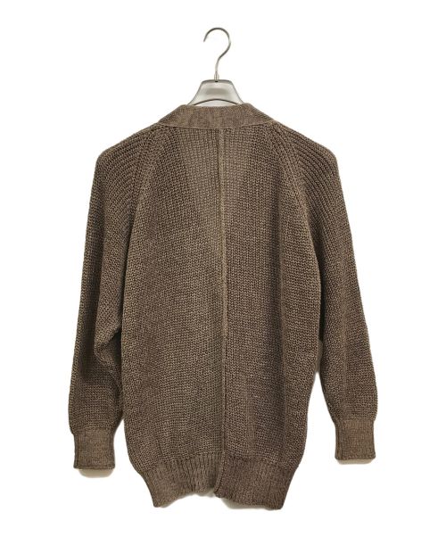 GALLARDA GALANTE（ガリャルダガランテ）GALLARDA GALANTE (ガリャルダガランテ) MIXヤーンカーデ ブラウン サイズ:FREEの古着・服飾アイテム