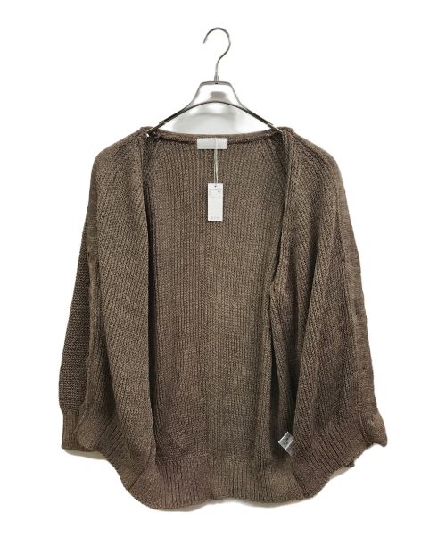 GALLARDA GALANTE（ガリャルダガランテ）GALLARDA GALANTE (ガリャルダガランテ) MIXヤーンカーデ ブラウン サイズ:FREEの古着・服飾アイテム